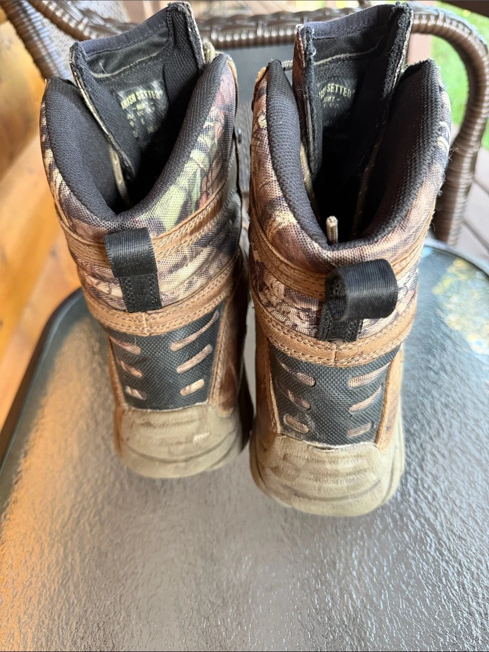 Irish Setter Men’s UltraDry Waterproof VaprPro Camo Hunting Boots 9
